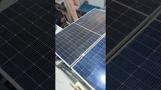 solar panel washing reels solar solarpanels solarenergy khansir viralshort [upl. by Ollehcram563]