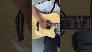 Test guitar Enya ED18 EQ Justpro bản nâng cấp có loa hiệu ứng enyaguitar guitarcover [upl. by Orlov]