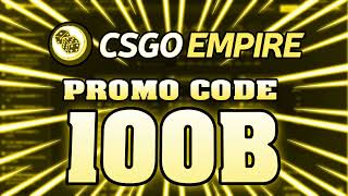 CSGOEMPIRE PROMO CODE FREE BONUS 2024 Free Case CSGOEmpire Referral Code [upl. by Glaudia958]