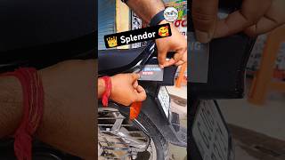 👑 Splendor 🥰🔥🔥 shorts youtubeshorts splendormodifid 2024shorts bikestickering [upl. by Regnij668]