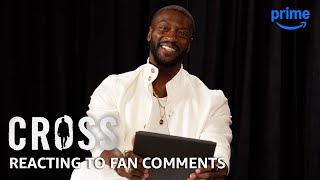 Aldis Hodge Reacts to Cross Trailer Comments  Cross  Prime Video [upl. by Jeremie]