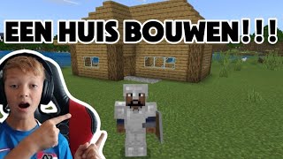 een huis bouwen Minecraft3 [upl. by Calderon]