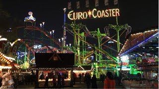 Nighttime Magic At Hyde Park Winter Wonderland 2018 [upl. by Ledoux]