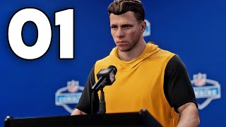 Madden 24 Superstar Career  Part 1  The Beginning NFL Combine amp Draft [upl. by Negem]