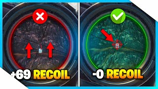 HOW TO CONTROL RECOIL EASILY IN PUBGBGMI  ZERO RECOIL TIPS amp TRICKS GUIDETUTORIAL [upl. by Eelyak]