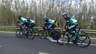 Ride with BORA HANSGROHE  ALGARVE FEV18 [upl. by Yrome]