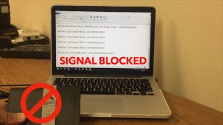 RFID Blocking Wallet Test  Part I [upl. by Rodmur]