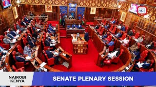 Heated Senate Session [upl. by Itteb]