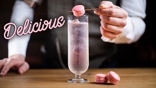 Learn to Waste Nothing  Macaron Cocktail with Strawberry and Ricotta [upl. by Emor270]