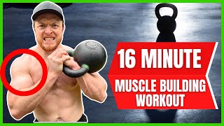 TONE Your Body with THIS 16Minute Kettlebell Workout [upl. by Cyna]