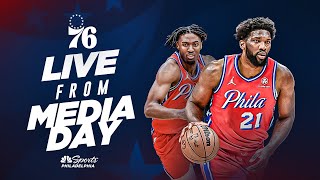 Sixers Media Day Live  Monday at 1030 am [upl. by Stormy]