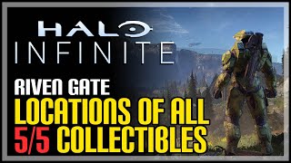 Riven Gate All Collectibles Halo Infinite [upl. by Davy]