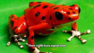 Why are Poison dart Frogs so Colorful [upl. by Nagem]