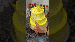 Tasty 😋 yummy food 🤤 triple story Cake shortsvideo ytshorts vairalvideo shortsviral [upl. by Alysoun]