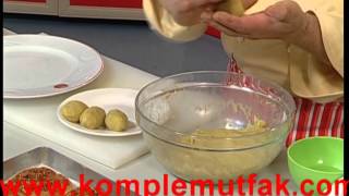 KAŞARLI MISIR UNLU PATATES KÖFTE  CHEESE CORN POTATO DUMPLINGS [upl. by Bunow]