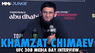 Khamzat Chimaev Warns Robert Whittaker Im The Most Dangerous Guy in The World  UFC 308 [upl. by Etsyrk]