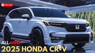 Finally Honda CRV 2025  Completely Redesigned SUV [upl. by Eulau]