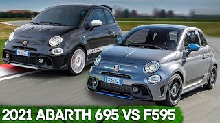 New 2021 Abarth F595 vs Abarth 695 Esseesse Limited Edition [upl. by Alair442]