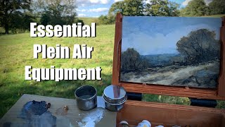 Essential Plein Air Painting Equipment [upl. by Zitella729]