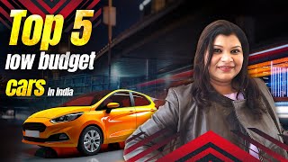 Top 5 low budget cars in india 2024 🔥  most cheapest cars in India  Best cars under 5 lakh [upl. by Evelyn]