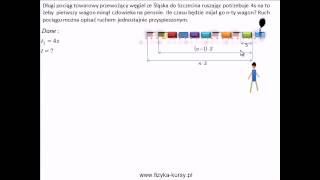 Kinematyka 1  ruch jednostajnie przyspieszony  poziom studencki wwwfizykakursypl [upl. by Tarra]