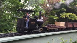 CabFirst Running  78ths Scale Live Steam [upl. by Meeharb]