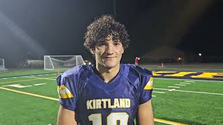 Blasini recaps Kirtlands win over Lutheran West [upl. by Elleivap784]