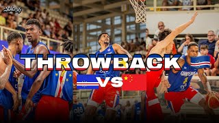 THROWBACK Cape Verde vs China  Full game Highlights  World Cup Preparation  Splash Basquete [upl. by Rheinlander]