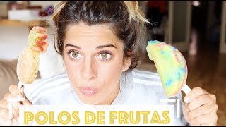 DIY Helados de frutas  FACIL Y RÁPIDO [upl. by Libbey746]