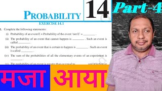 Class 10 NCERT Ch14 Probability Ex141 Part4  By ProfessionalTeachingA1 [upl. by Sacken492]