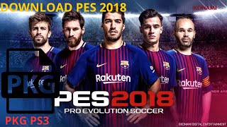 D0WNL0AD PES 2018 PKG PTBR [upl. by Fatima287]