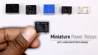 Which Relay will be BEST for your projectproduct  Types of Miniature Relay  Relay Basics [upl. by Gnurt832]