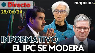 INFORMATIVO El IPC se modera en Alemania y España Moncloa no sanciona a Maduro y Starmer en París [upl. by Ilojna]