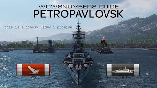 The WOWSnumbers Guide To The Petropavlovsk  World of Warships [upl. by Ahsier]