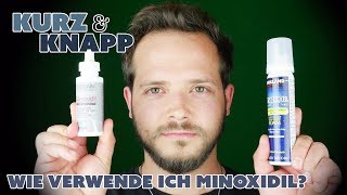 Wie verwende ich Minoxidil [upl. by Aruam]