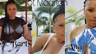 Pt1 3 countries One trip St Barts St Maarten Anguilla Island All inclusive resort Caribbean [upl. by Yemarej232]