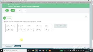 IDENTIFICAR EXPRESIONES ALGEBRAICAS EQUIVALENTES  ALEKS [upl. by Socha]