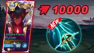 FINALLY NEW ITEM DYRROTH 100 BROKEN😱🔥  BEST 1 HIT BUILD DYRROTH 2024 [upl. by Ehrenberg354]