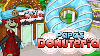 Cherry Sodas second job at Papas Donuteria 🍩 [upl. by Ellehsram]