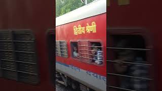 Sarnath exp 15160 train travel railway viralvideo varanasi indianrailways [upl. by Nunes149]