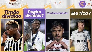 Pogba divide cúpula do Corinthians l Contraproposta a Romero veja detalhes l Pedro Henrique fica [upl. by Euqinim]