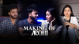 Making of AROHI  Pinkal Pratyush Short Film  Madhusmita  BTS [upl. by Bibbie]