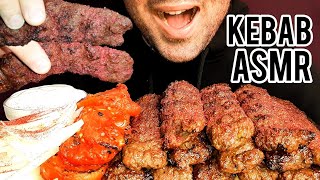 ASMR IRANIAN FOOD KEBAB MUKBANGEATING SOUNDSموکبانگ کباب و مخلفات [upl. by Sigismundo145]