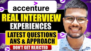 Accenture Latest Actual Interview Questions  Answers Included [upl. by Truitt]