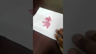 Easy flower drawingartdrawingpainting [upl. by Cloe]