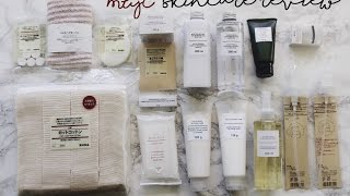 AFFORDABLE CLEAR SKIN PRODUCTS  MUJI Sensitive Skincare Line Review ◌ alishainc [upl. by Lanfri]