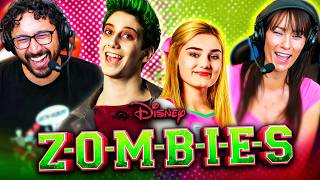 Disney ZOMBIES 2018 MOVIE REACTION FIRST TIME WATCHING Someday  Fired Up  My Year [upl. by Einneb]