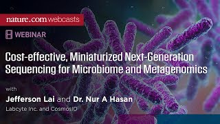 WEBINAR Costeffective Miniaturized NextGeneration Sequencing for Microbiome and Metagenomics [upl. by Hsirt195]