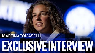 MARTINA TOMASELLI  EXCLUSIVE INTERVIEW🎙️⚫🔵 WelcomeMartina InterWomen [upl. by Bekki560]