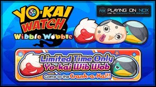 Yokai Watch Wibble Wobble  YoDonut Scramble Battle amp CrankaKai Party for Tengu and Tigappa [upl. by Nohtanoj]